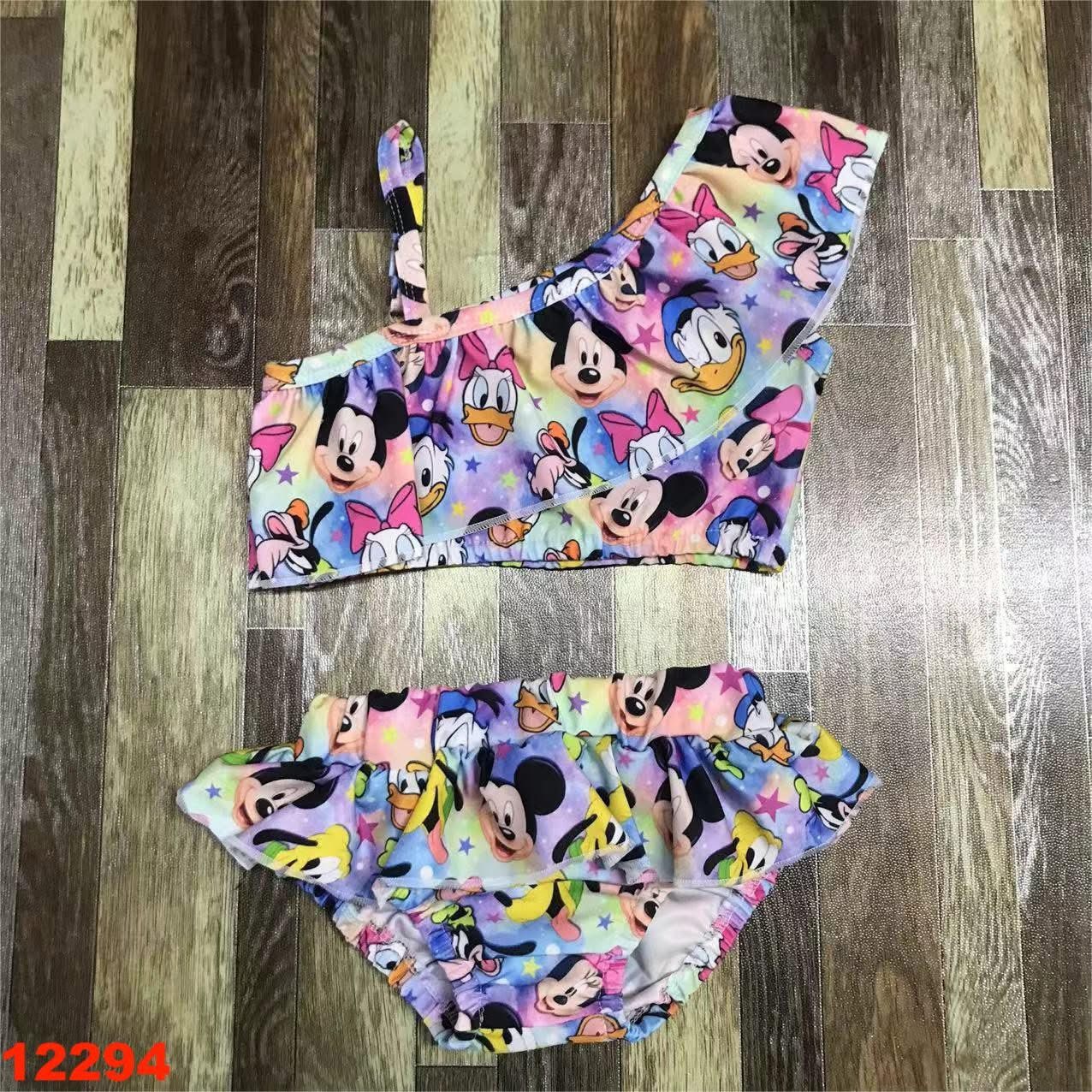 Mouse Friends Tie Dye Swim Suit