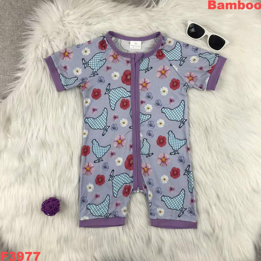 Bamboo Chicken Romper