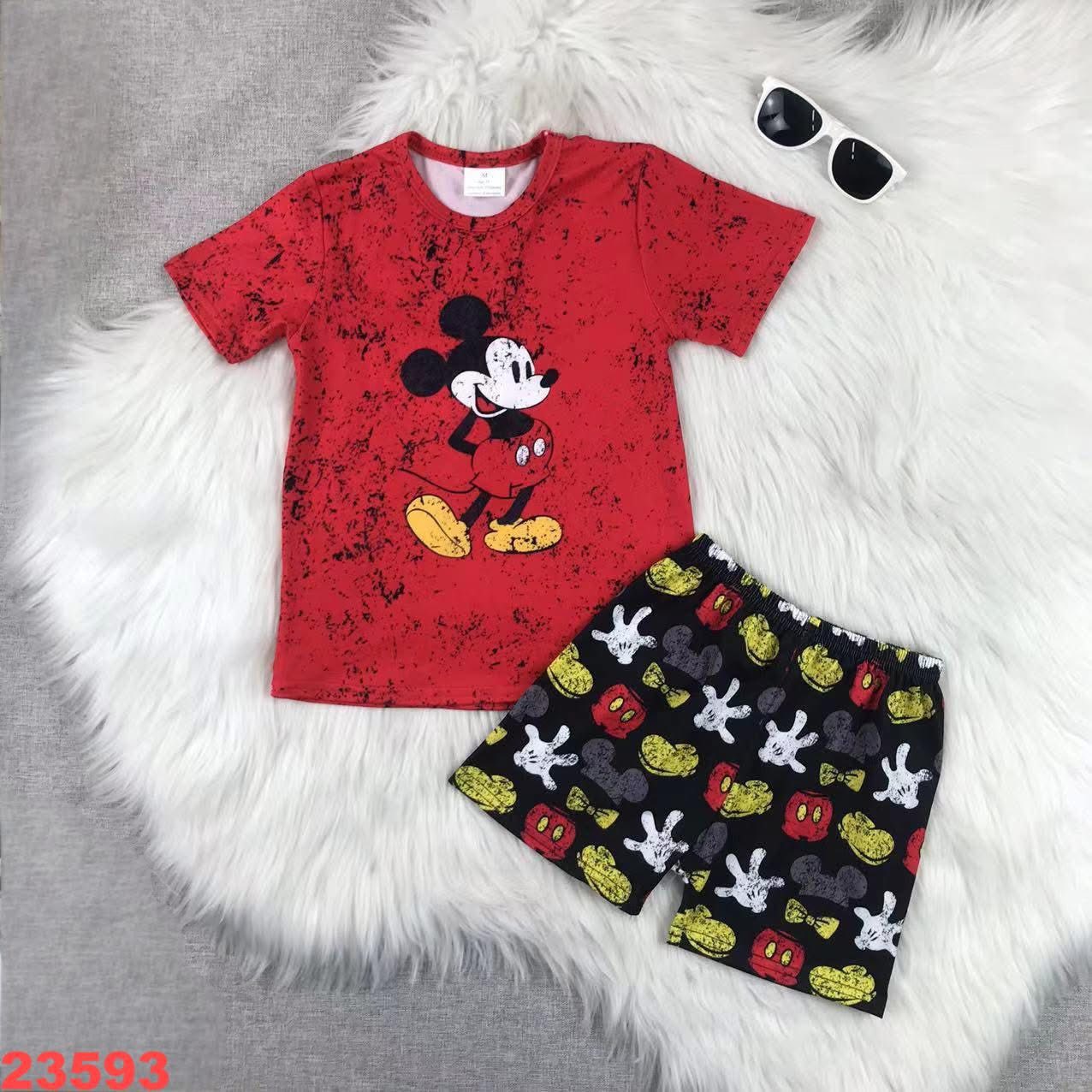 Mouse Shorts Set
