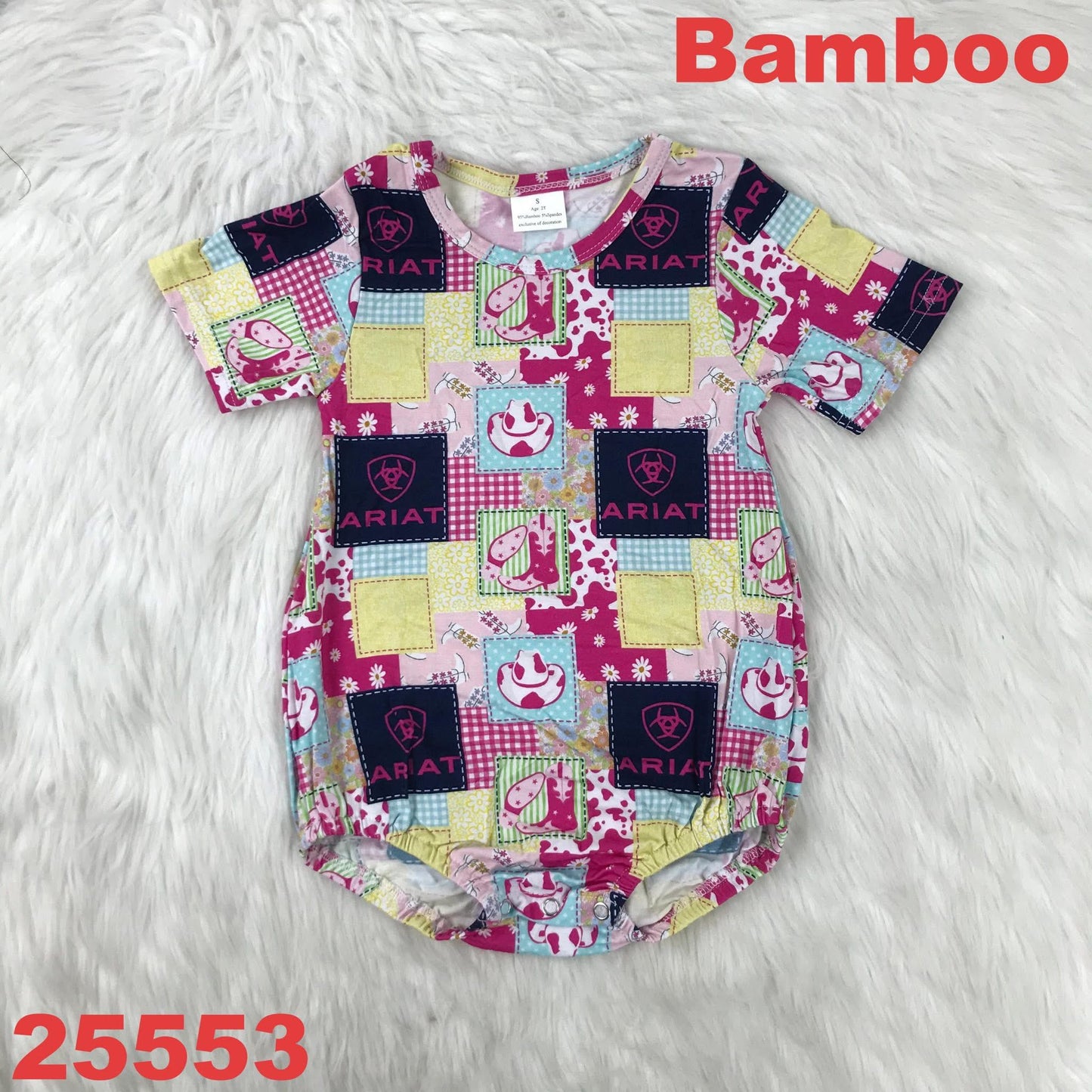 Bamboo Cowgirl Romper