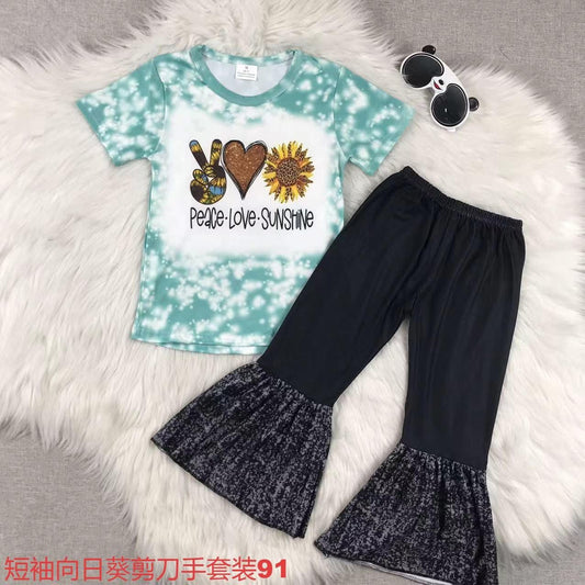 Peace Love Sunshine Pants Set