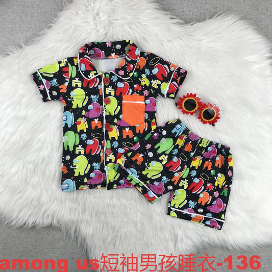 Sus Pajama Shorts Set