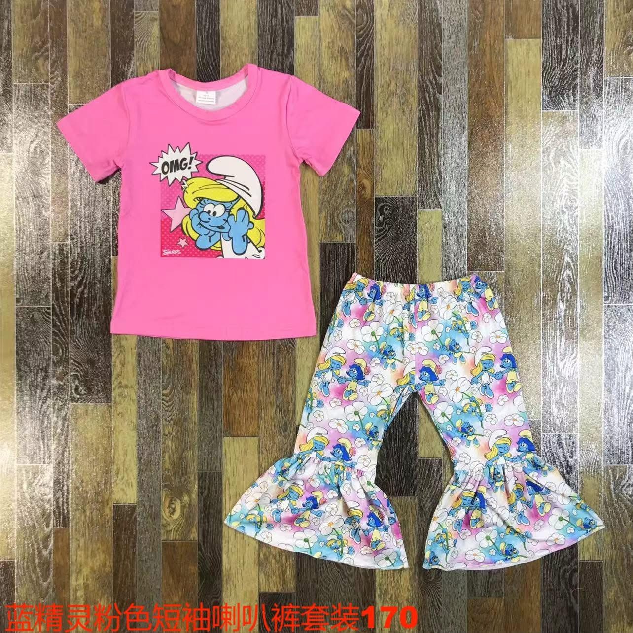 OMG Little Blues Pants Set