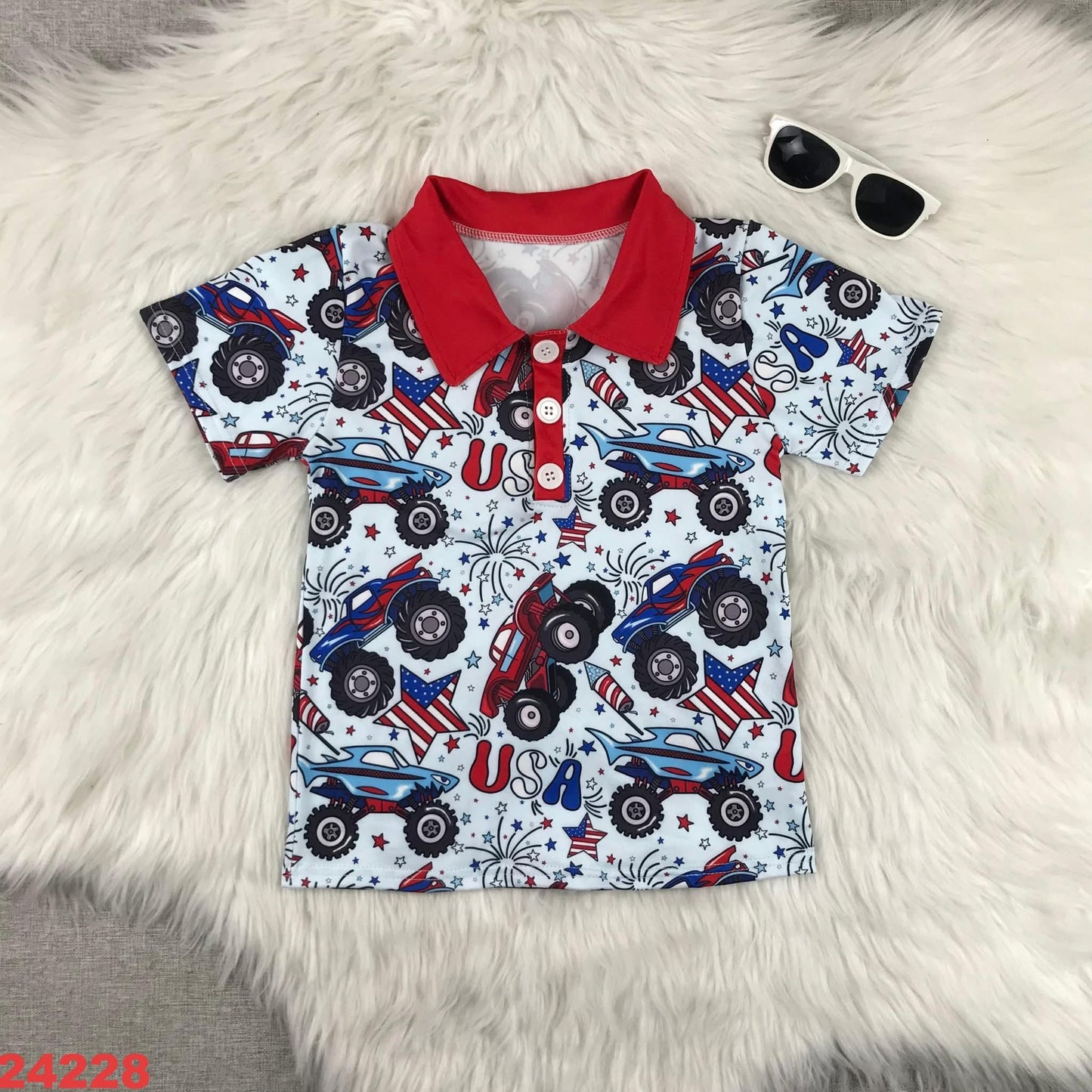 Shark Monster Truck Shirt