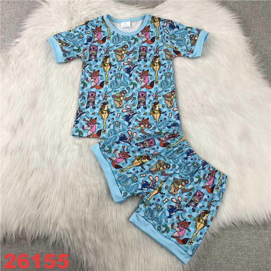 Zoo Friends Shorts Set