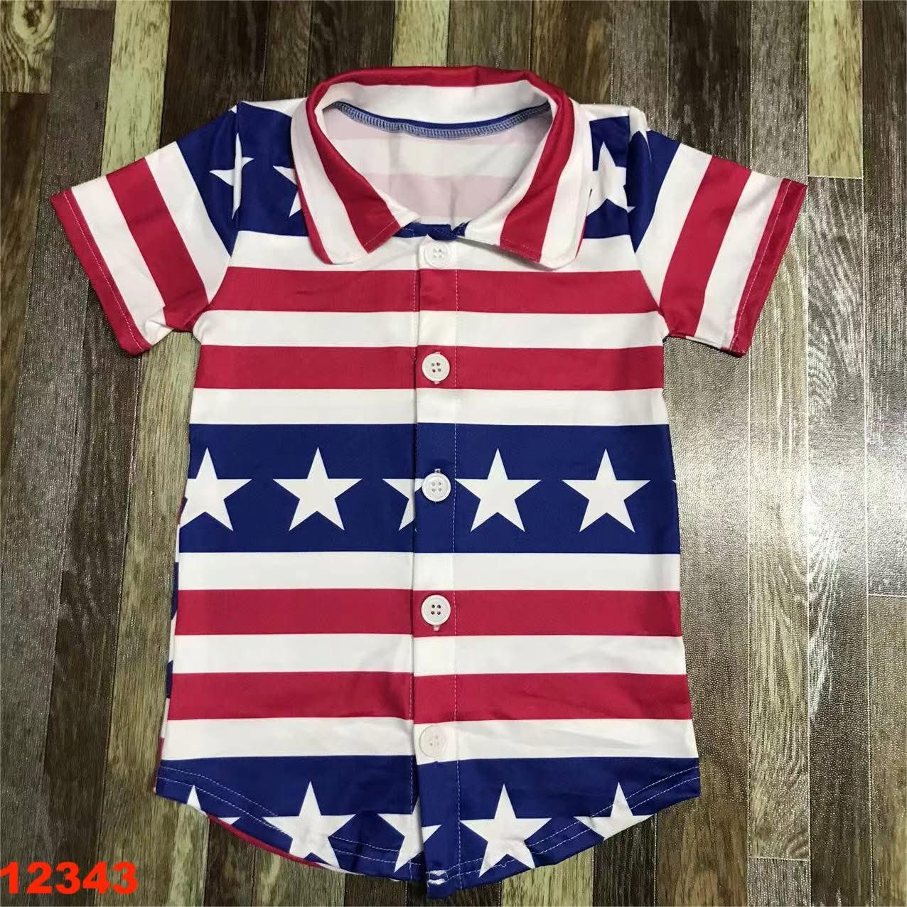 RWB Button Down Shirt