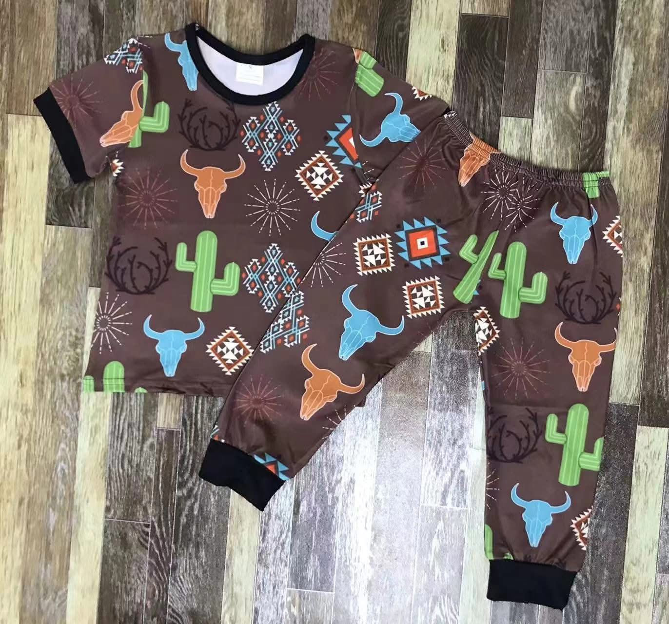 Western Print Pajamas
