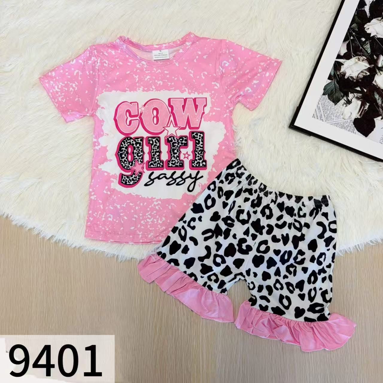 Cowgirl Sassy Shorts Set