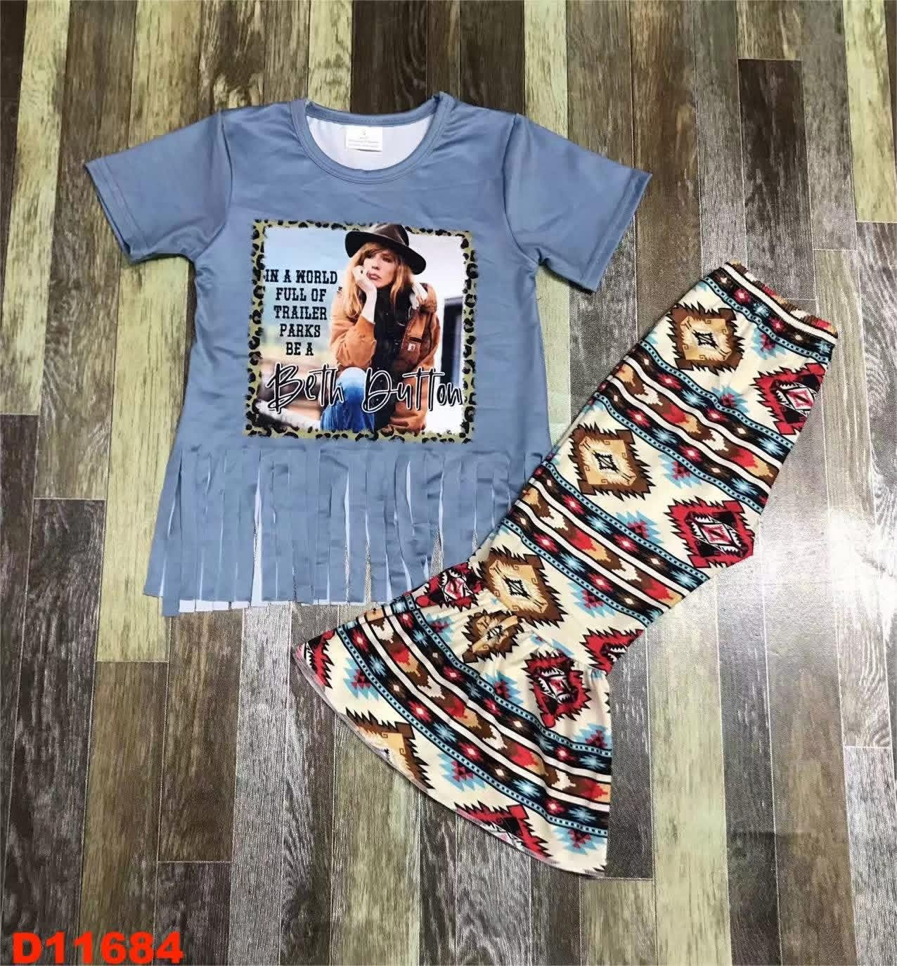 Be A Beth Dutton Pants Set