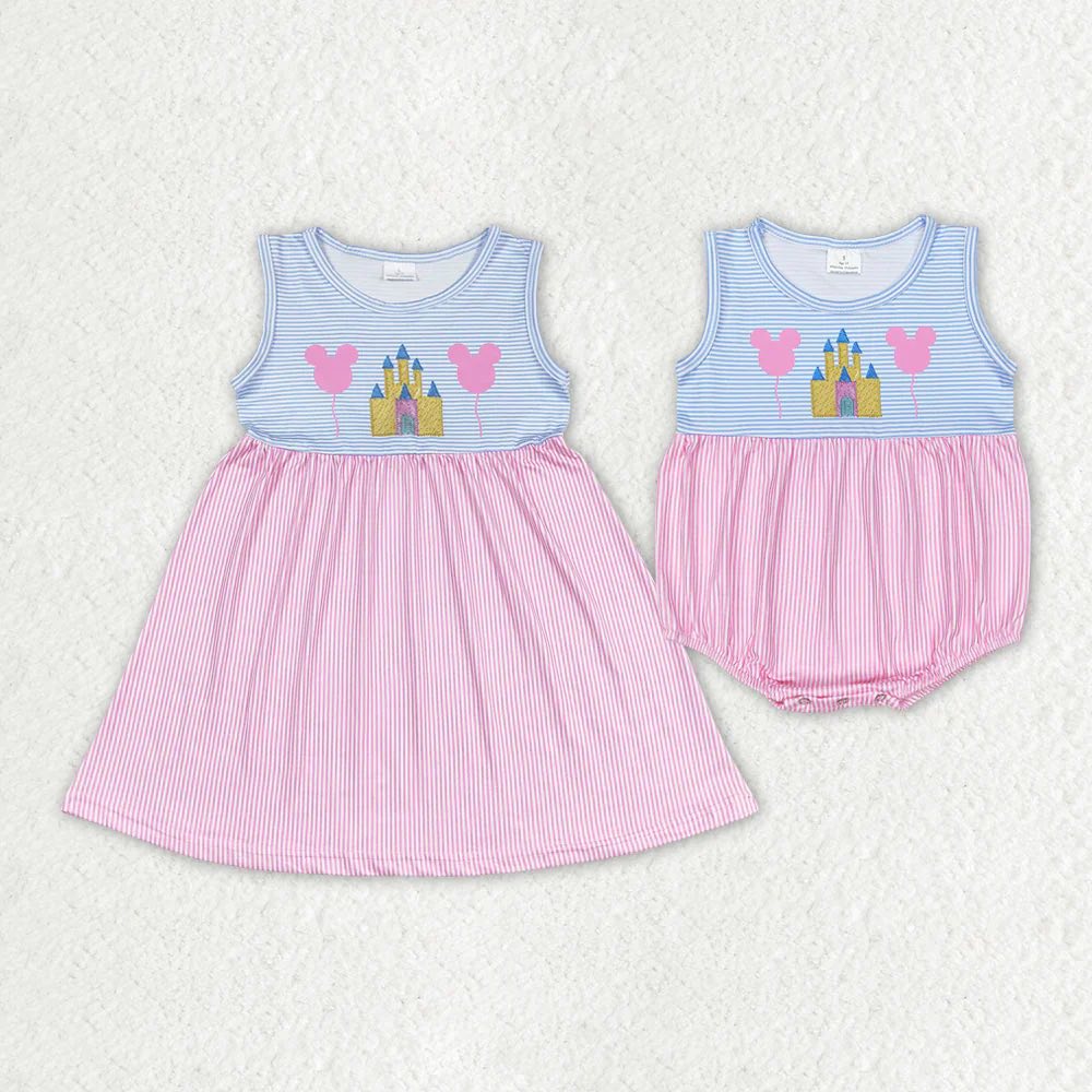 Striped Castle Dress
