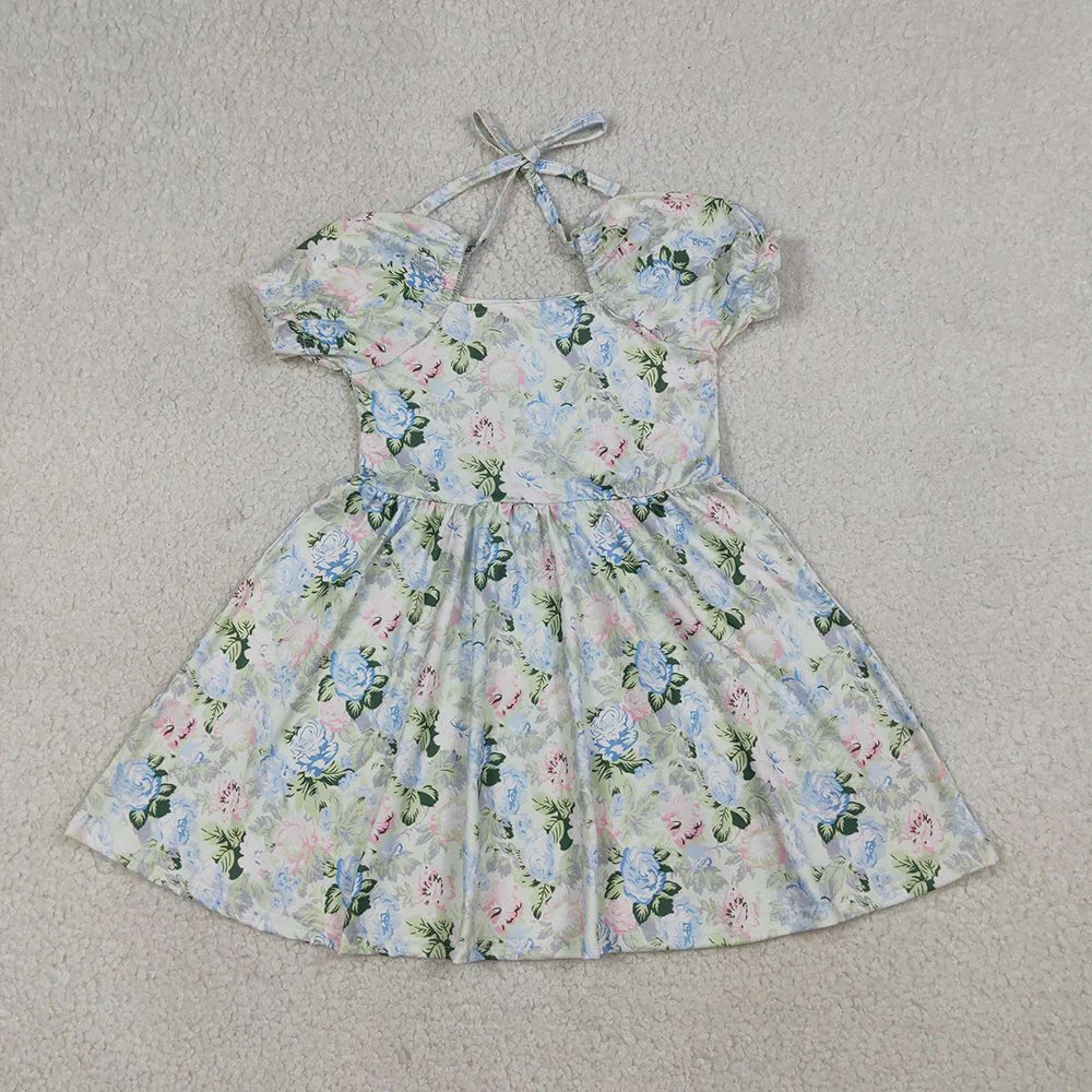 Floral Tie Back Dress