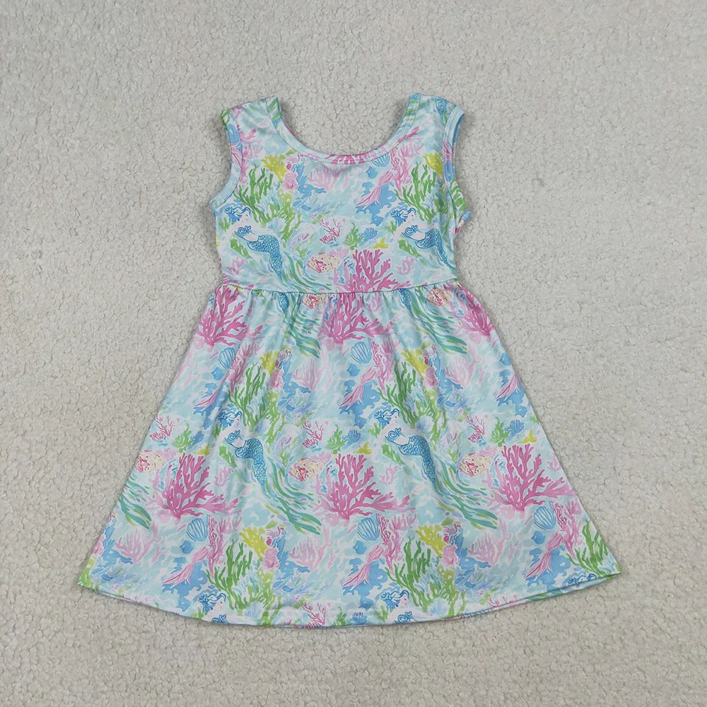 Neon Coral Dress