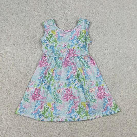 Neon Coral Dress