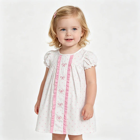 White Bow Dress
