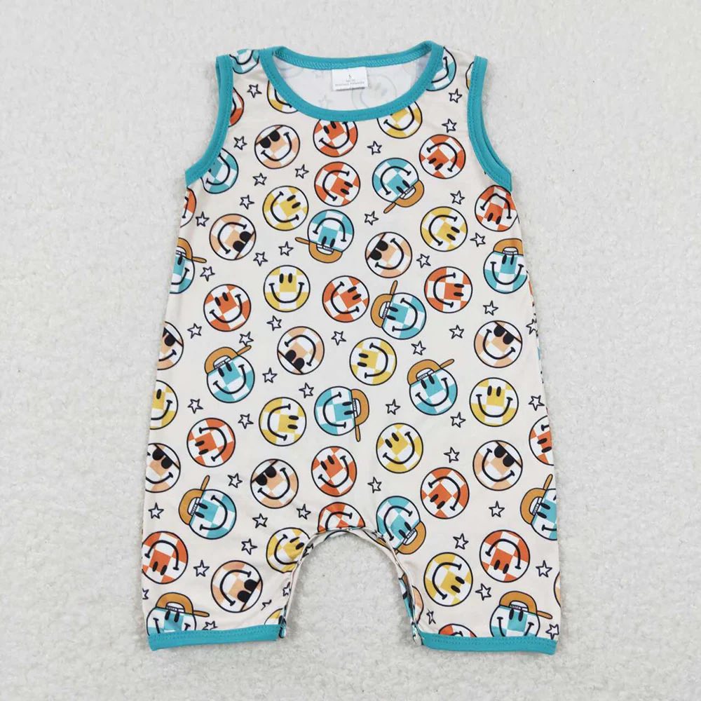 Retro Smiley Romper