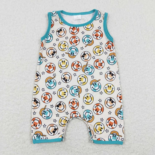 Retro Smiley Romper