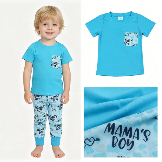 Mama's Boy Blue Set