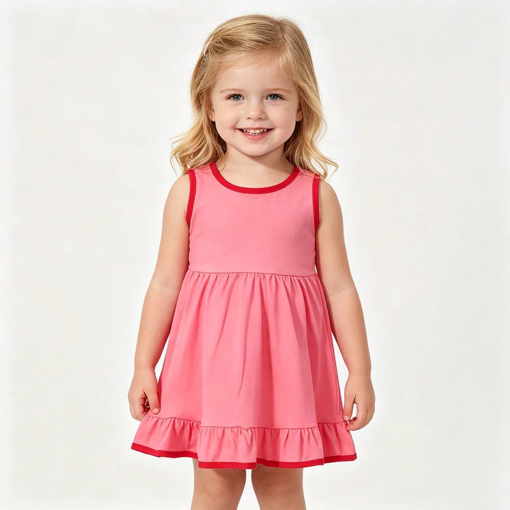 Basic Pink/Red Dress