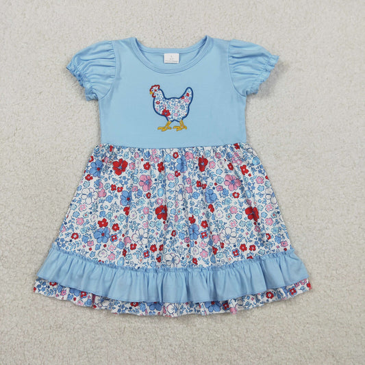 Floral Chicken Dress