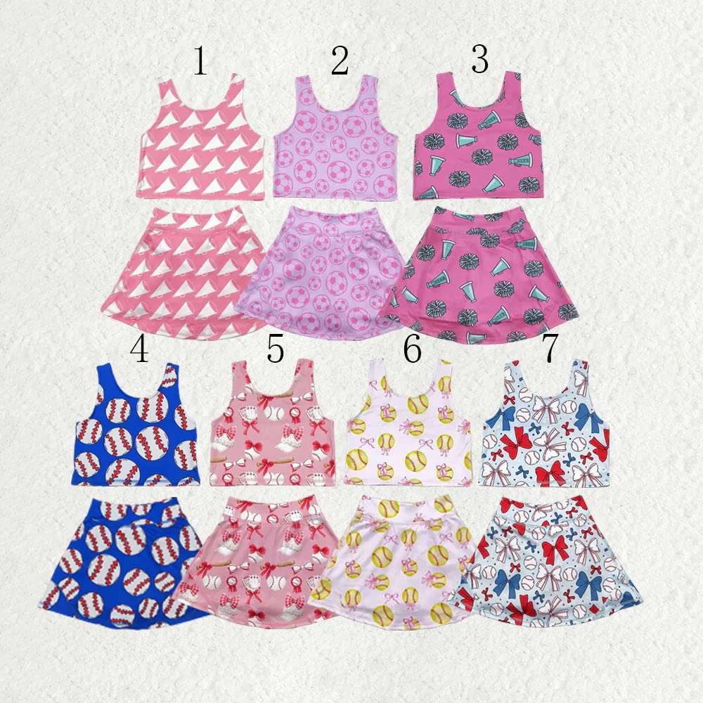 Sports Print Yoga Sets