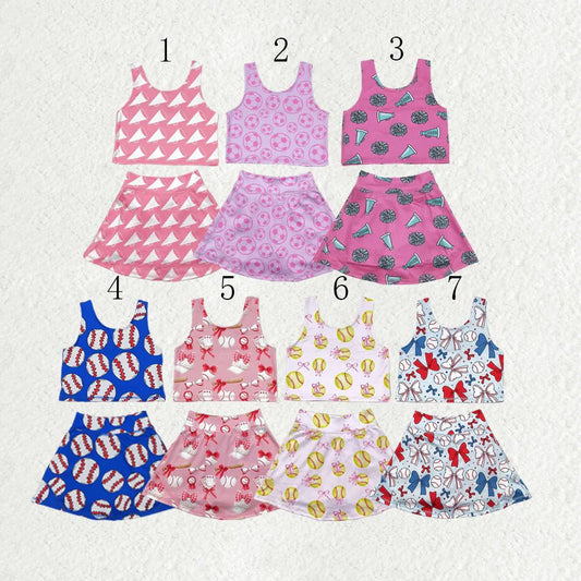 Sports Print Yoga Sets