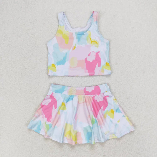 Tye Dye Skort Set