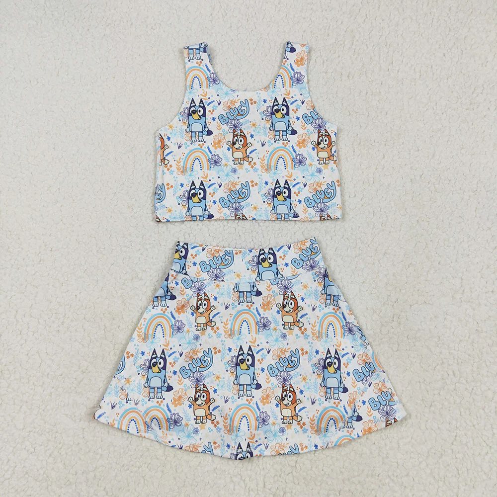 Blue Dog Athletic Skort Set