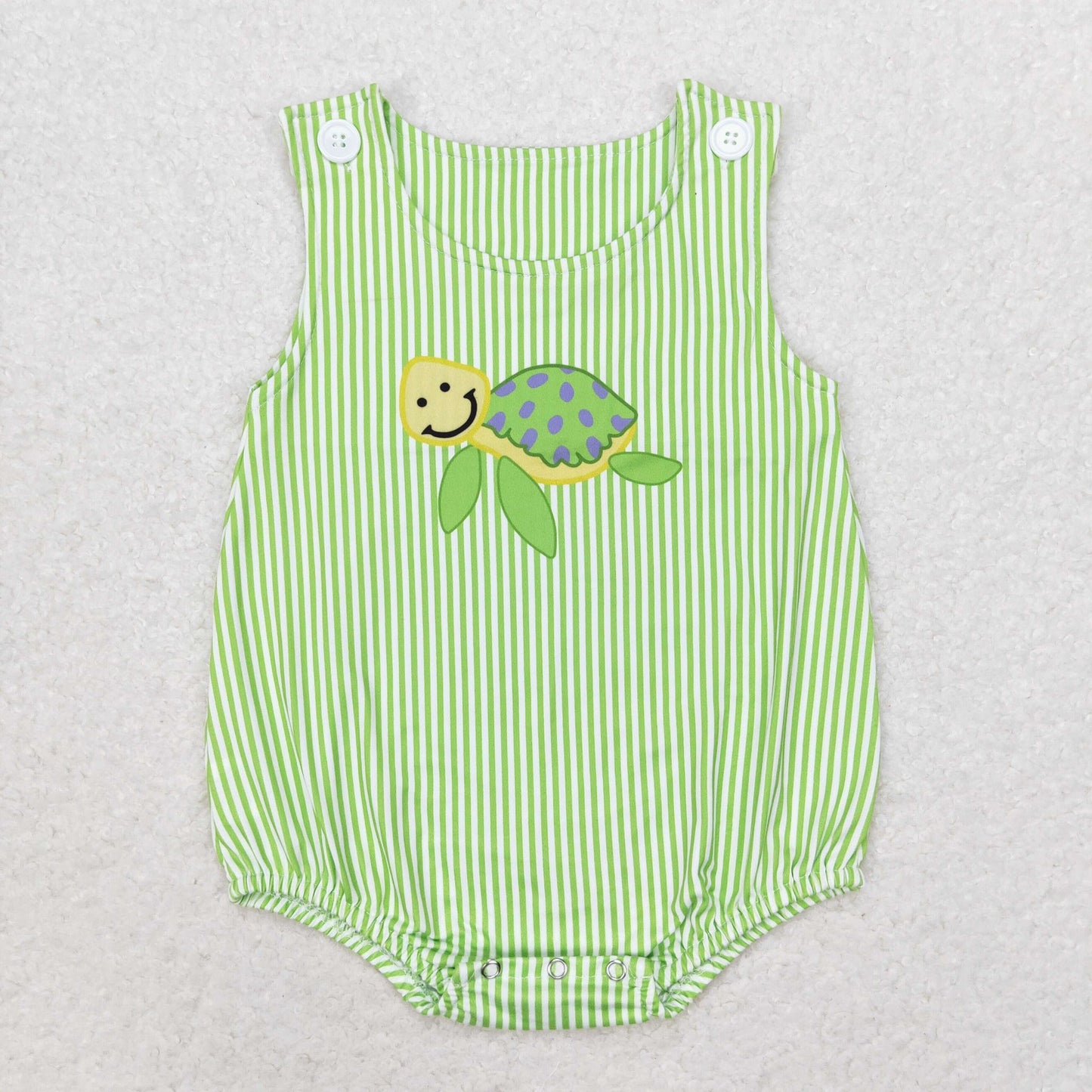 Sea Turtle Striped Romper