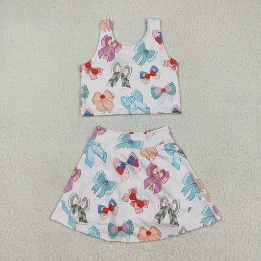 Princess Bows Skort Set