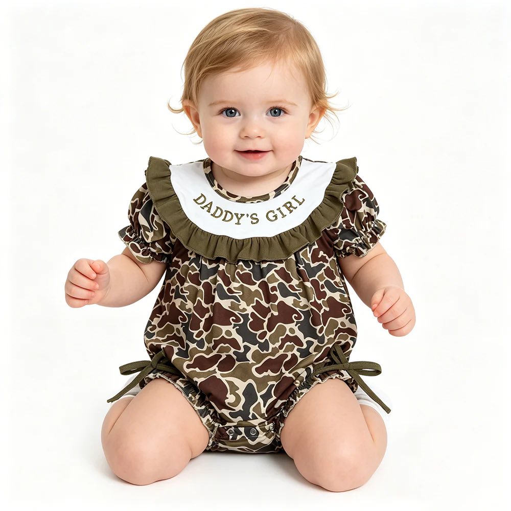 Daddy's Girl Camo Bubble