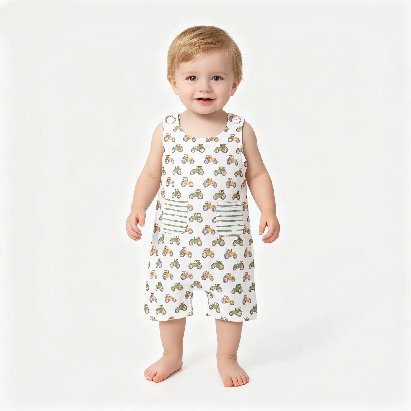 Tractor Romper
