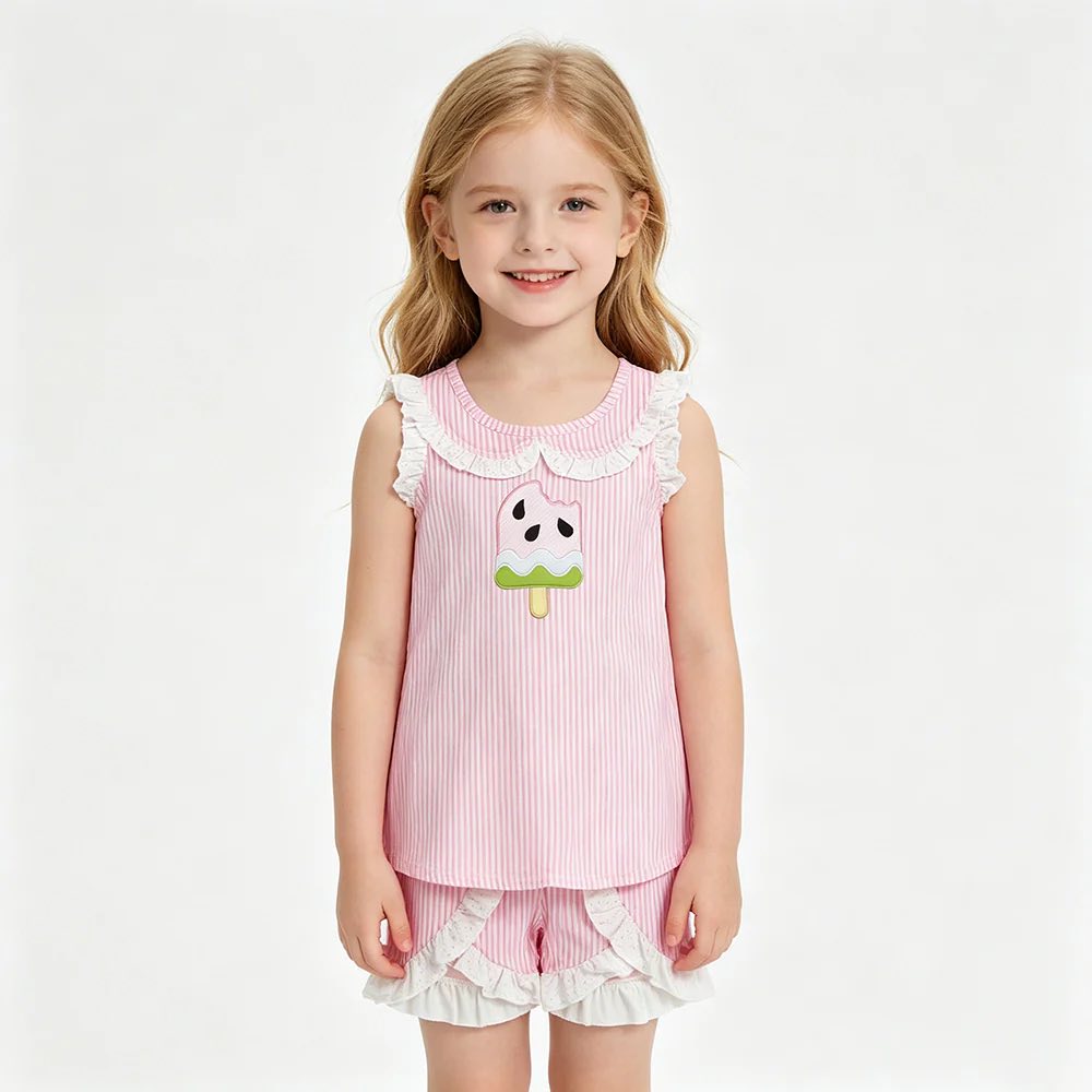 Watermelon Ice Cream Shorts Set