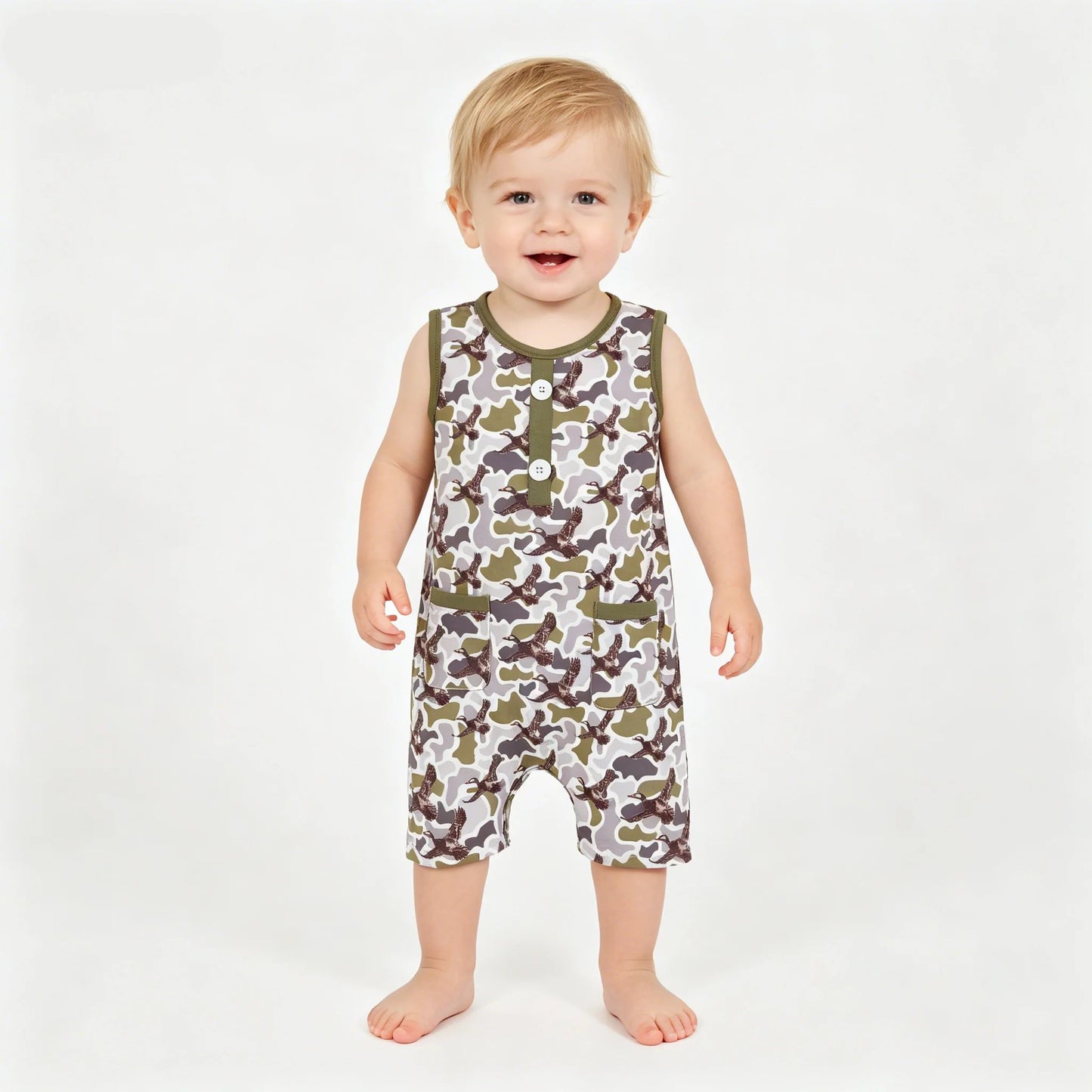 Camo Romper