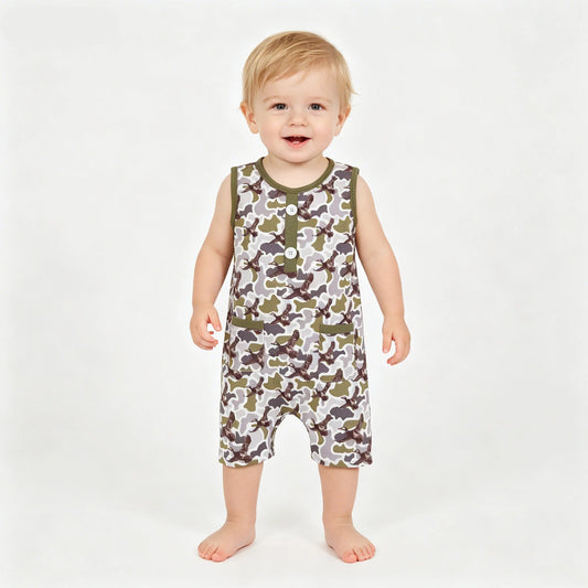 Camo Romper