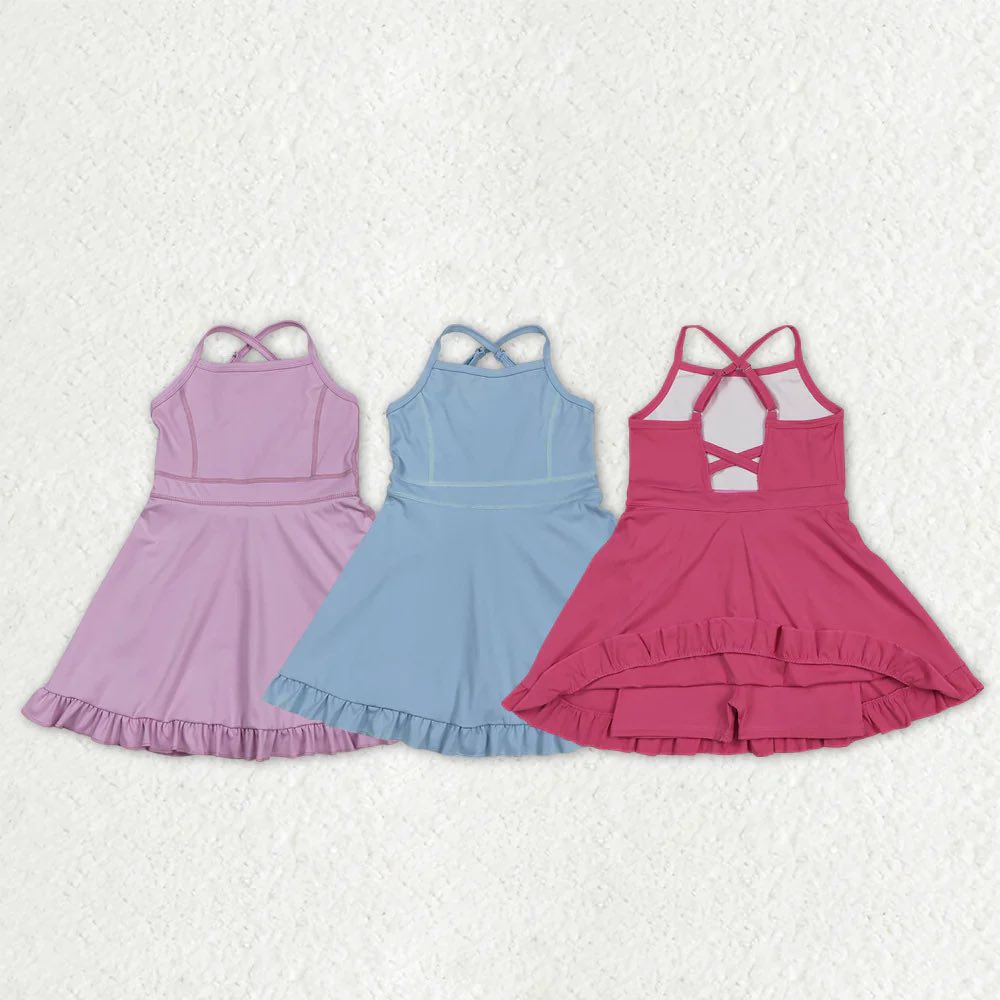 Ruffle Yoga Dresses
