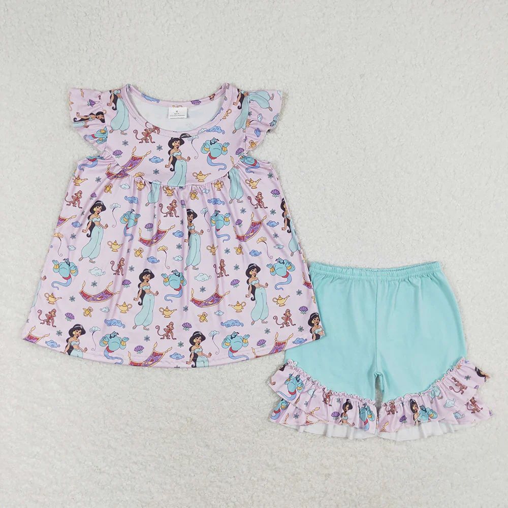 Arabian Princess Shorts Set