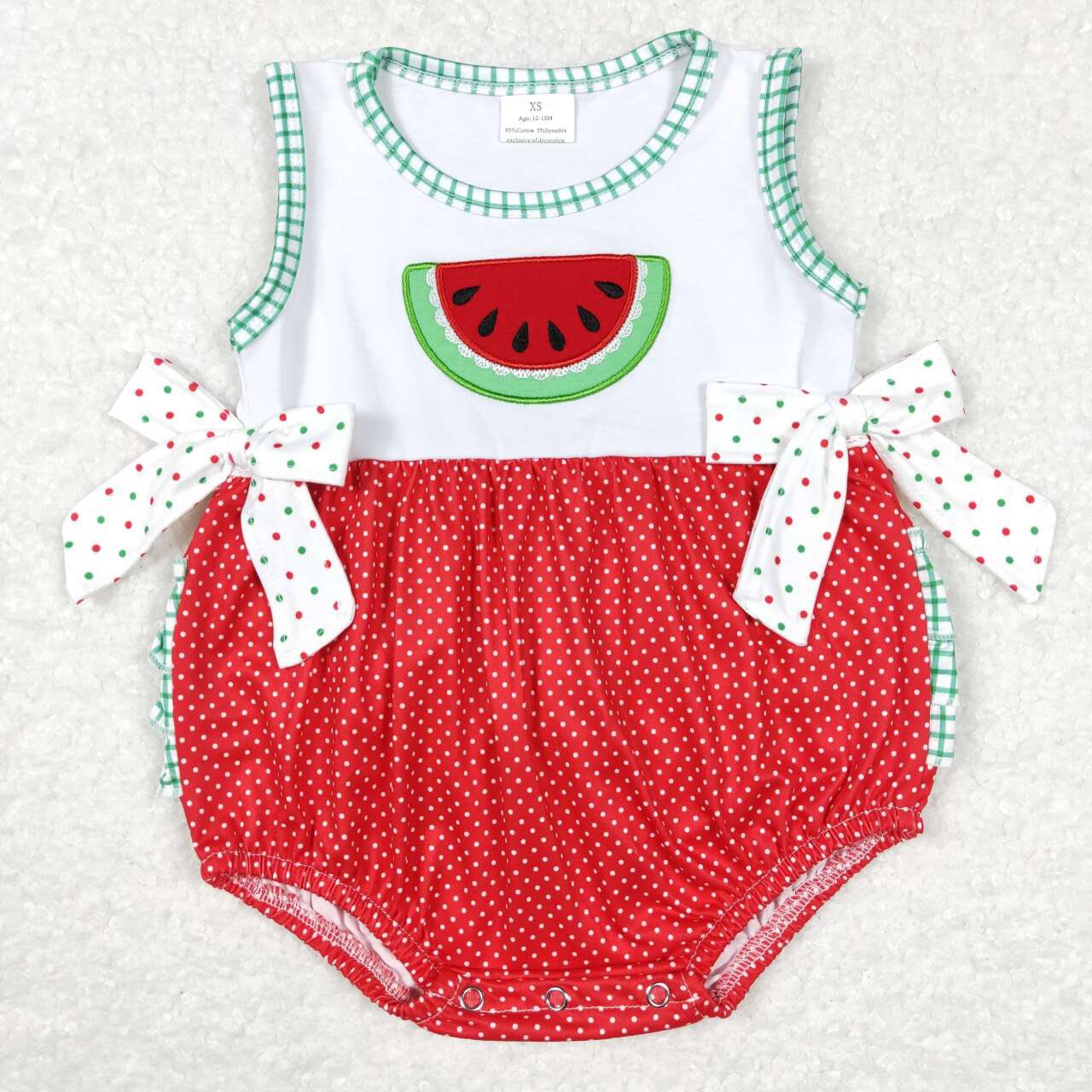 Polka Dot Watermelon Bubble