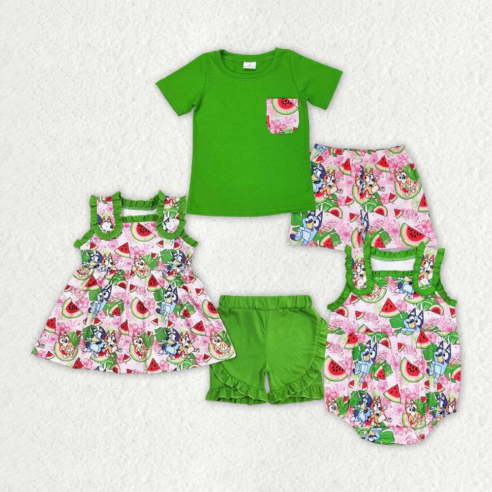Blue Dog Watermelon Collection