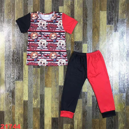 Wanna Play Short Sleeved Pants Set
