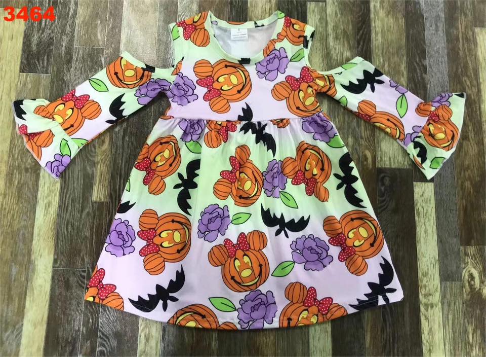 Pumpkin Mouse Cutout Dress