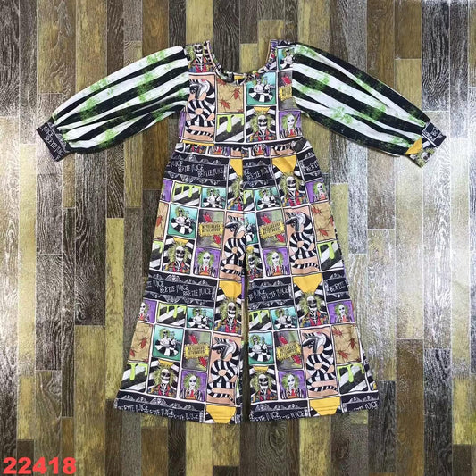 Green Ghoul Romper