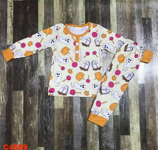 Halloween Ghost Pajama Set