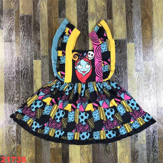 Pumpkin Queen Patchwork Dress