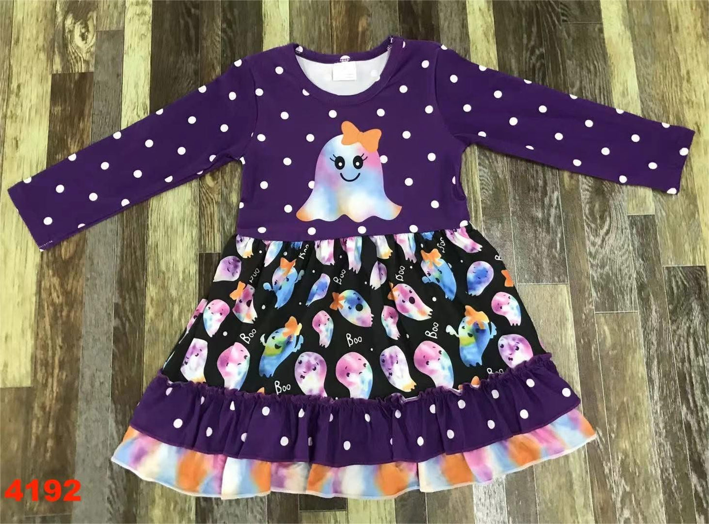 Tie Dye Ghost Dress