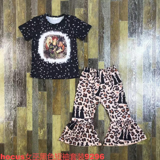 Three Witches Cheetah Print Pants Set