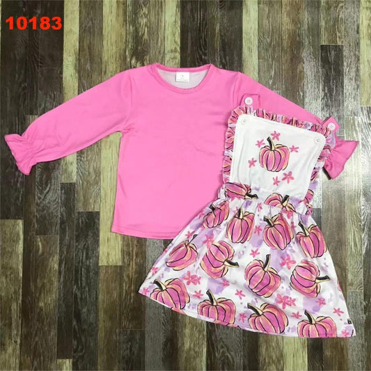 Floral Pink Pumpkin Dress