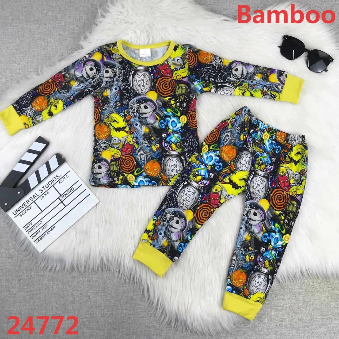 Pumpkin King Pajama Set