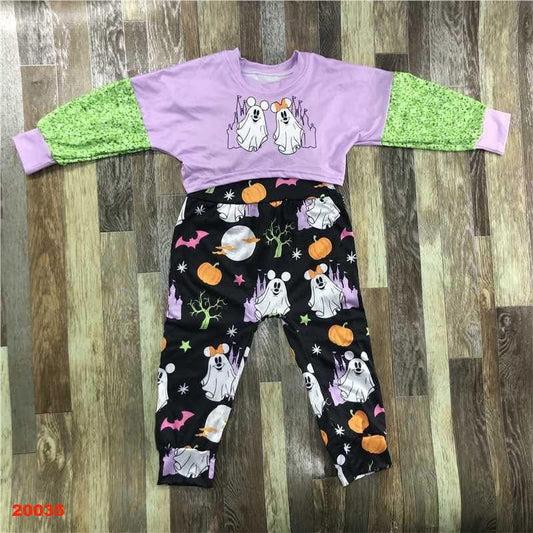Halloween Castle Mouse Overall Set