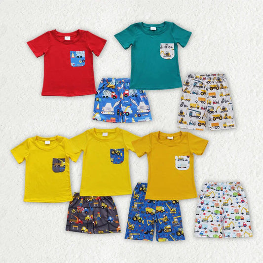 Construction Shorts Sets Collection