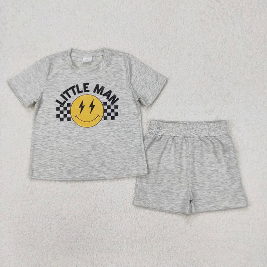 Little Man Shorts Set